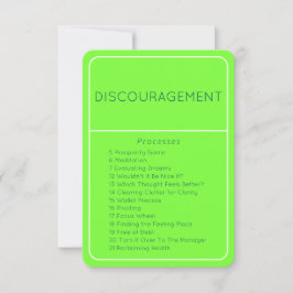 アトラクションエモーメントカードの破棄法 招待状