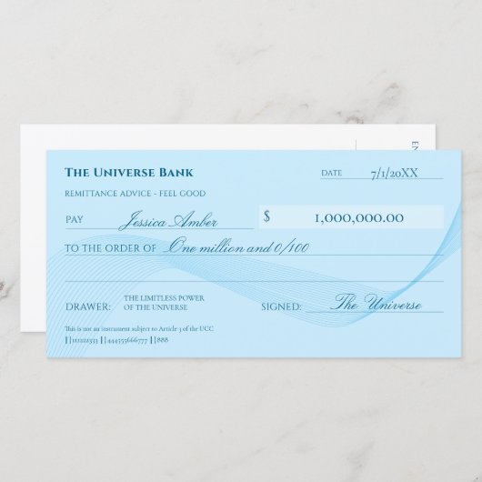 アトラクションエレガントブルー存在度検査法 (正面/裏面)