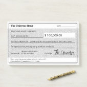 アトラクションシルバーグリッターチガーリーェッ空白のク ポストイット (デスク)