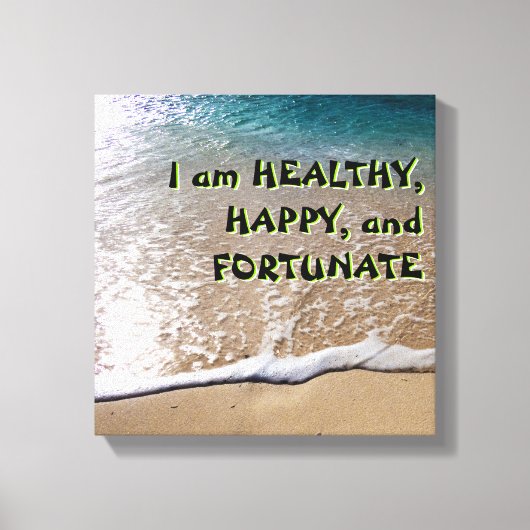 アトラクションビーチ キャンバスプリント (正面)