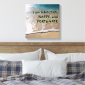 アトラクションビーチ キャンバスプリント (インサイチュ (寝室))