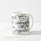 アトラクションマントラ前向き引用文 コーヒーマグカップ (正面右)