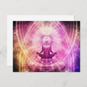 アトラクション感謝カードの瞑想法 ポストカード (正面/裏面)