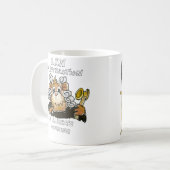 アトラクション漫画判事マグカップの法則 コーヒーマグカップ (正面左)