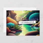 アトラクション豊かさのパステルの法則 ポストカード (正面/裏面)