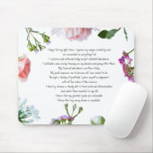 アトラクション豊かな祈りの言葉 マウスパッド (マウス)