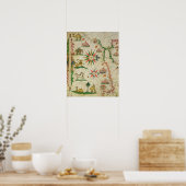 アトラスから北アフリカの海岸航海の ポスター (キッチン)