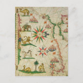 アトラスから北アフリカの海岸航海の ポストカード (正面)