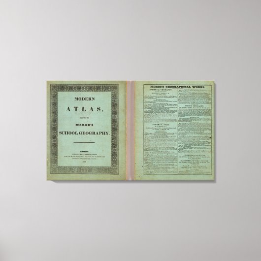 アトラスモダンア キャンバスプリント (正面)