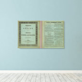 アトラスモダンア キャンバスプリント (インサイチュ (ウッドフロア))