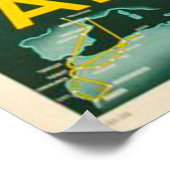 アトラスヴィンテージマロック・カサブランカAdvポスター ポスター (角)