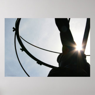 アトラス像プリント ポスター