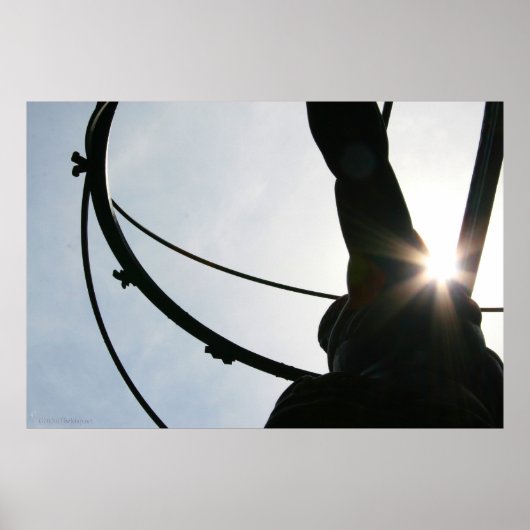 アトラス像プリント ポスター (正面)