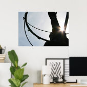 アトラス像プリント ポスター (ホームオフィス)