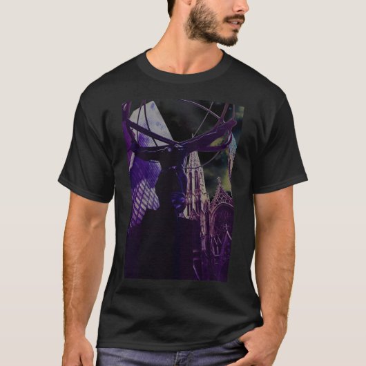 アトラス像ロックフェラーセンターNYC. Tシャツ (正面)