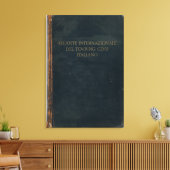 アトラス国際的 キャンバスプリント (インサイチュ (リビング))