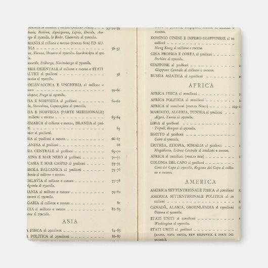 アトラス国際的 マグネット (正面)