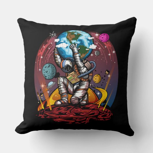 アトラス宇宙マン クッション (正面)