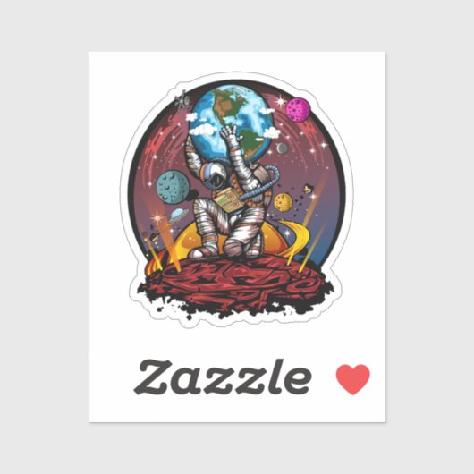 アトラス宇宙マン シール (シート)