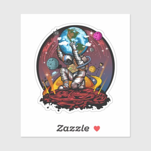 アトラス宇宙マン シール (シート)