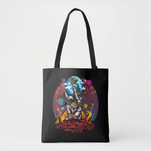 アトラス宇宙マン トートバッグ (正面)