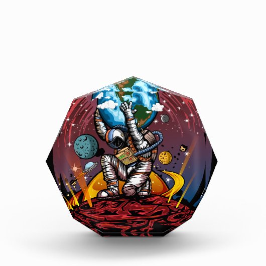 アトラス宇宙マン フォトブロック (正面)