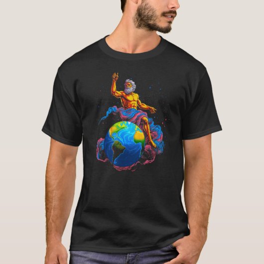 アトラス・ギリシャ神話1 Tシャツ (正面)
