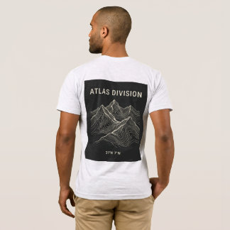 アトラス ディビジョン オーバーサイズ ストリートウェア Tシャツ
