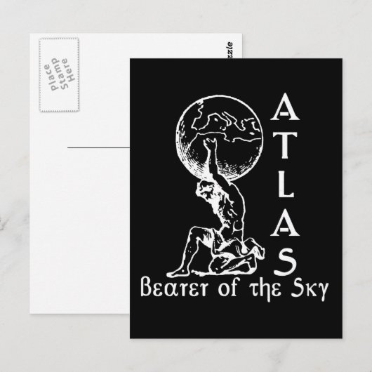 アトラス ポストカード (正面/裏面)