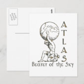 アトラス ポストカード (正面/裏面)