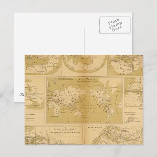 アトラス ポストカード (正面/裏面)