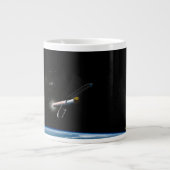 アトラスV541軌道上のロケットを打ち上げる。 ジャンボコーヒーマグカップ (正面)