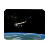 アトラスV541軌道上のロケットを打ち上げる。 マグネット (横)