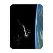 アトラスV541軌道上のロケットを打ち上げる。 マグネット (縦)