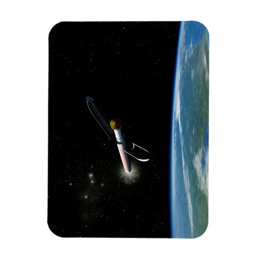 アトラスV541軌道上のロケットを打ち上げる。 マグネット (縦)