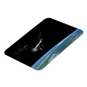 アトラスV541軌道上のロケットを打ち上げる。 マグネット (左側)