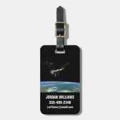 アトラスV541軌道上のロケットを打ち上げる。 ラゲッジタグ (正面縦)