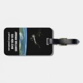 アトラスV541軌道上のロケットを打ち上げる。 ラゲッジタグ (裏面横)