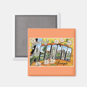 アトランタからの挨拶だ！ マグネット (正面/裏面)