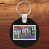 アトランタからの挨拶 キーホルダー (正面)