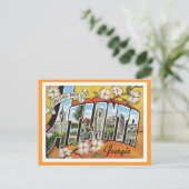 アトランタからの挨拶 ポストカード (スタンド正面)