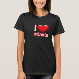 アトランタが好き Tシャツ