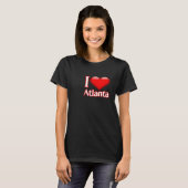 アトランタが好き Tシャツ (正面フル)