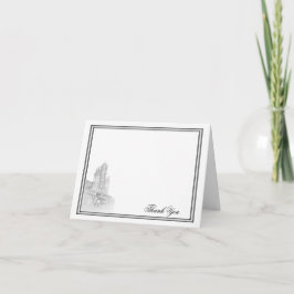 アトランタでの目的地ウェディング　ありがとう サンキューカード