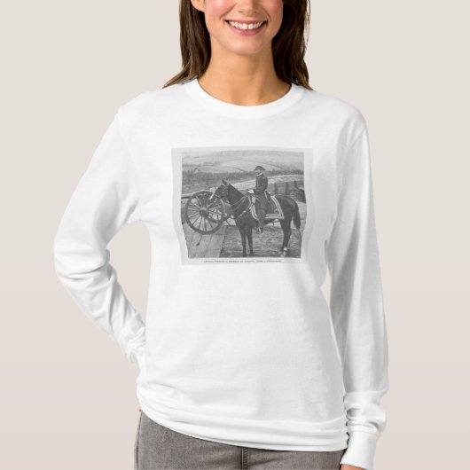 アトランタのウィリアムTecumsehシャーマン概要 Tシャツ (正面)