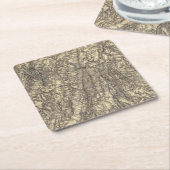 アトランタのキャンペーンの軍事活動 スクエアペーパーコースター (アングル)