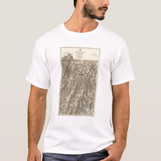 アトランタのキャンペーンの軍事活動 Tシャツ (正面)