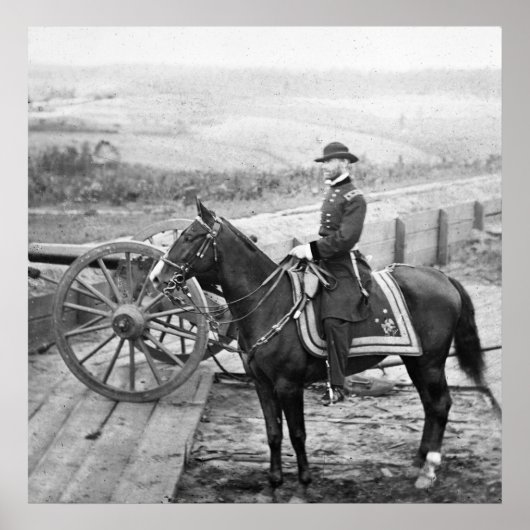 アトランタのシャーマン将軍, 1864 ポスター (正面)