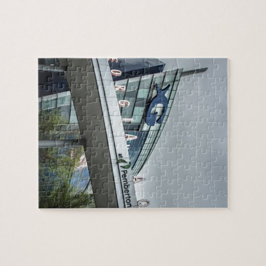 アトランタのジョージアのアクアリウム ジグソーパズル (横)