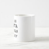 アトランタのスポーツファンでいること コーヒーマグカップ (中央)
